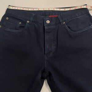 Prada Navy dyed jeans. Size 32. Great condition.  Straight fit.  Perfect blue